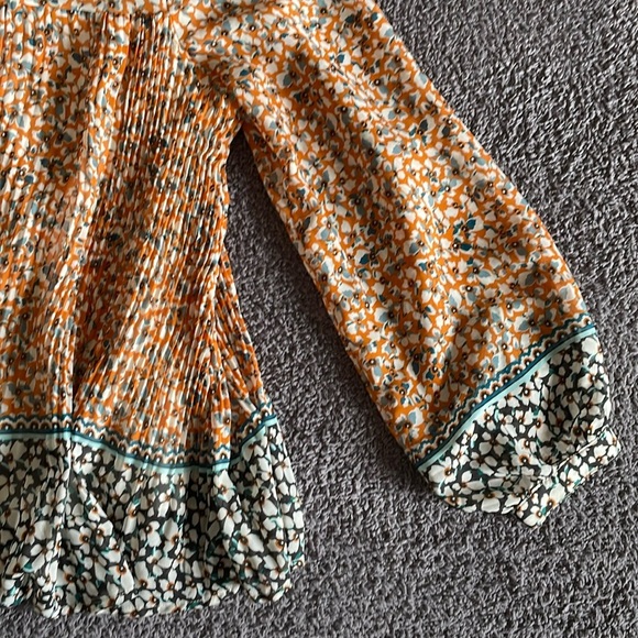 FIGUEROA and FLOWER Women’s Multi-colored Blouse Sz: M - Picture 9 of 13